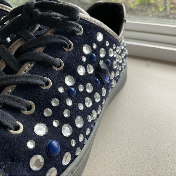 Roberto Botticelli Limited Sneakers Navy Suede EU 38 - Picture 4 of 8